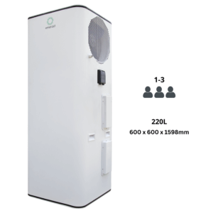 Emerald All-In-One Hot Water Heat Pump Pro (220L)